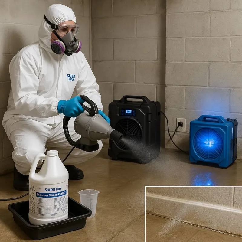 Sanitization and Odor Removal process in Orleans County, NY