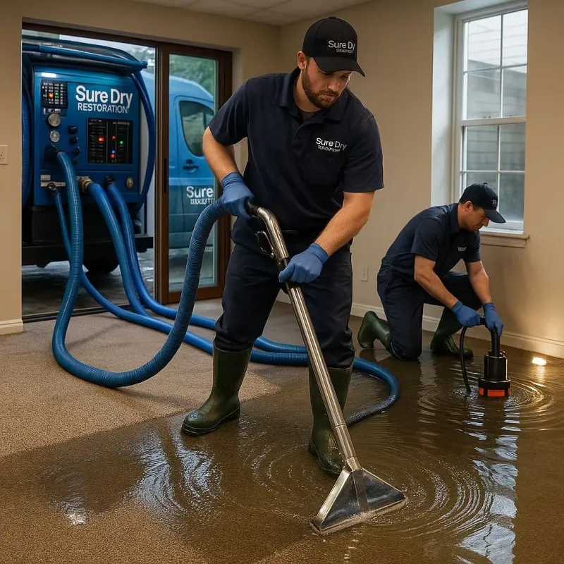 Water Extraction and Removal process in Orleans County, NY